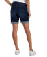 Фото #2 товара Juniors' Cuffed Hem Bermuda Denim Shorts