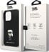 Karl Lagerfeld Karl Lagerfeld KLHCP13XSMHKNPK iPhone 13 Pro Max 6,7" czarny/black Silicone Ikonik Metal Pin