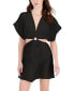 Фото #1 товара Women's Cut-Out Dolman Sleeve Cover-Up, Created for Macy's
