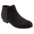 Softwalk Rocklin S1457-030 Womens Black Extra Wide Ankle & Booties Boots 6