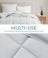 Фото #6 товара Premium All Season Quilted Down Alternative Comforter, Twin Xl