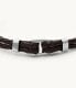 Heritage Dark Brown Leather Bracelet for Men JF04203040