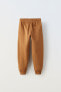 Фото #7 товара Комплект из худи и брюк из мягкой ткани ZARA