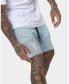 Фото #5 товара Men's United Distressed Biker Shorts