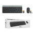 Фото #2 товара Клавиатура и мышь Logitech MK470 Серый Графитовый Qwerty US