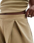 Фото #2 товара ASOS DESIGN co-ord wide leg trousers in khaki