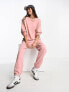 ASOS DESIGN Ultimate Jogger co-ord in washed pink