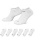 ფოტო #3 პროდუქტის Unisex Everyday Plus Cushioned Training No-Show Socks 6 Pairs