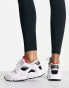 Nike Air Huarache trainers in white, black and grey Белый, 38 - фото #4