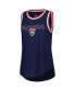 Women's Navy Florida Panthers Strategy Tank Top