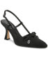 ფოტო #1 პროდუქტის Women's Monica Pointed-Toe Slingback Bow Pumps