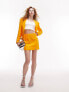 Фото #10 товара Topshop linen blend pelmet skirt in mango