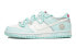 【定制球鞋】 Nike Dunk Low SE 冰雪奇缘 圣诞节 雪花 浪漫 礼物 低帮 板鞋 GS 清新蓝 / Кроссовки Nike Dunk Low DN3351-001