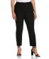 ფოტო #1 პროდუქტის Plus Size Straight Leg Pants