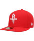 Фото #4 товара Men's Red Houston Rockets Stateview 59FIFTY Fitted Hat