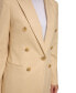 ფოტო #4 პროდუქტის Women's Faux-Double-Breasted Button-Front Blazer