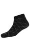 Носки defacto Erkek Desenli 3lü Patik Socks