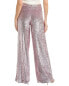 Фото #2 товара Emily Shalant Sequin Full Palazzo Pant Women's