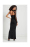 ფოტო #2 პროდუქტის Women's Manhattan Mesh Sleeve Gown