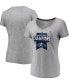 Women's Atlanta Braves 2021 World Series Champions Locker Room V-Neck T-Shirt