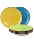 Фото #1 товара Sebastian 6 Piece Stoneware Dinner Plate Set, Service for 6