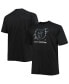 Men's Black Memphis Grizzlies Big and Tall Pop T-shirt