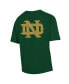 Фото #3 товара Men's Green Distressed Notre Dame Fighting Irish Vintage-Like Logo T-shirt