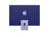 Фото #2 товара Apple iMac 24" (2023)"Violett M3 Chip mit 8-Core CPU, 10-Core GPU und 16-Core Neutral Engine 24" 512 GB Magic Keyboard mit Touch ID und Ziffernblock - Deutsch macOS 16 GB Gigabit Ethernet Magic Maus