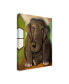 Фото #2 товара Leah Saulnier 'Elephant In A Room Cracks' Canvas Art - 18" x 24"