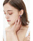 ფოტო #3 პროდუქტის Daniela Huggie Hoop Zirconia Earrings