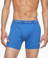 ფოტო #2 პროდუქტის Men's 3-Pack Cotton Classics Boxer Briefs Underwear