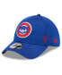 ფოტო #1 პროდუქტის Men's Royal Chicago Cubs 2024 Clubhouse 39THIRTY Flex Fit Hat