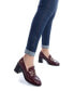 ფოტო #2 პროდუქტის Women's Patent Leather Heeled Loafers, Carmela Collection By XTI