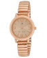 Фото #1 товара Часы Rae Dunn Quartz Rose Gold Tone 30mm