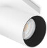 Фото #6 товара SSC-LUXon ALVO 1 Wall Spotlight Ceiling LED in White and Black Single Bulb Adjustable Ceiling Light Including GU10 LED 6 W Warm White [Energy Class G]