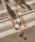 ფოტო #4 პროდუქტის Women's Cary Gold Tone Mesh Bracelet Watch 34mm