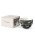 Heritage Collectables Midnight Uni Bowls in Gift Box, Set of 4