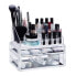 Фото #1 товара Органайзер для макияжа с 2 выдвижными ящиками Relaxdays Make-Up Organizer