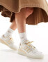 Фото #1 товара adidas Originals Forum Low CL trainers in off white and beige