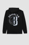 Fit Nba Brooklyn Nets Standart Fit Kapüşonlu Kalın Sweatshirt A9679ax23wn