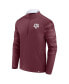 Men's Maroon Texas A&M Aggies Ringer Quarter-Zip Top