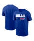 ფოტო #1 პროდუქტის Men's Royal Buffalo Bills Division Essential T-shirt