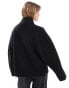 Фото #4 товара & Other Stories wool mock neck short jacket in black