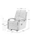 Mestas Modern Rocking Recliner for Living Room