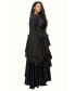 Plus Size Zeta Ruffled Drama Dress