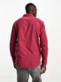 Фото #3 товара Hollister icon logo long sleeve shirt in red