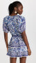 Фото #3 товара Bell Women's Roxy Mini Dress, Blue Floral Size XS (2)