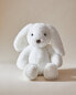 Children’s white bunny soft toy