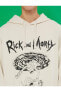 Фото #5 товара Rick And Morty Oversize Sweatshirt Şardonlu Lisanslı Baskılı