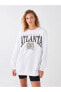 Фото #1 товара Свитшот женский oversize LC WAIKIKI Bisiklet Yaka Sweatshirt